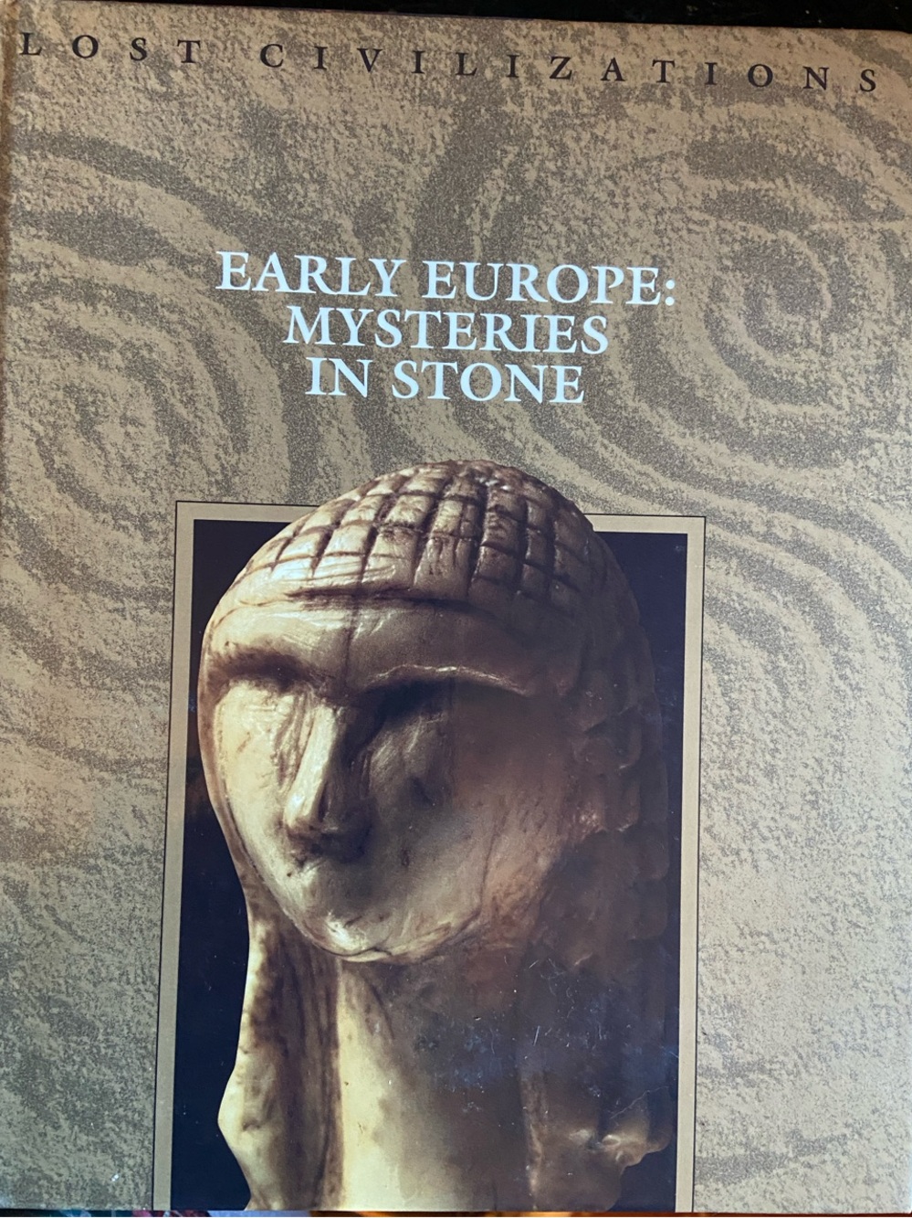 HISTORY coffee table book Stone Age Art Stonehenge Bronze Craft Archeology Relic